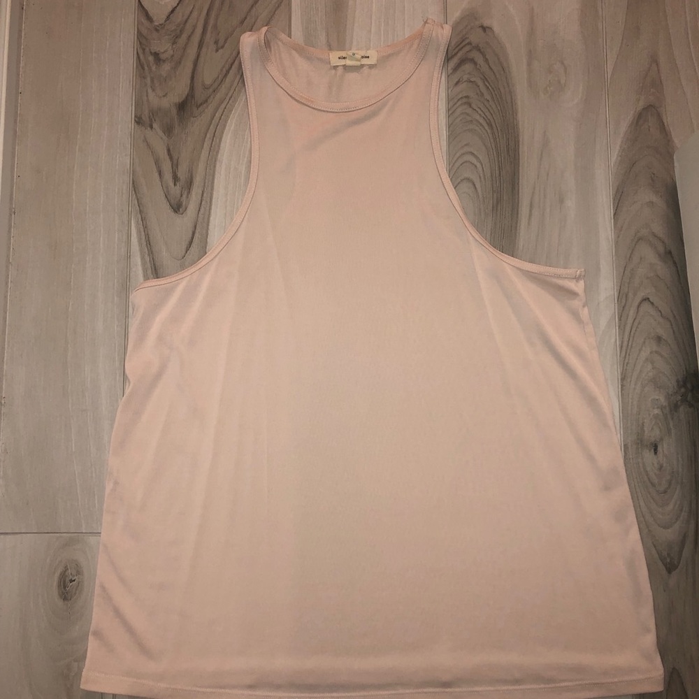 urban outfitters light pink tank top